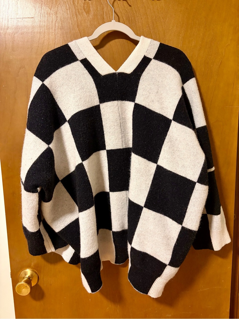 Dressed in Lala Black & White Cardigan - Picture 5 of 6